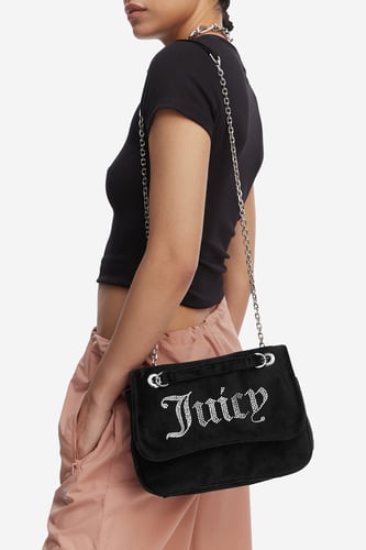 JUICY COUTURE CEO-BEJXT8762WPO. Črna