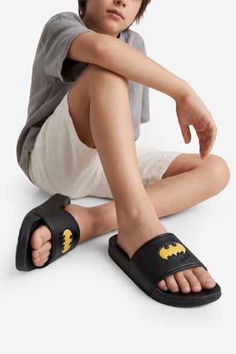 Plážové pantofle Batman CEO-AW26-109WBBAT Černá