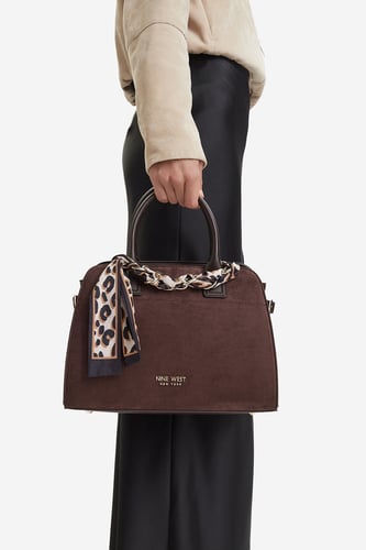 Torbica NINE WEST CEO-HELLESA-LDA9422 Čokoladno rjava