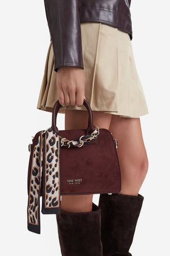 Kabelka NINE WEST CEO-HELLESA-LDA9464 Vínový