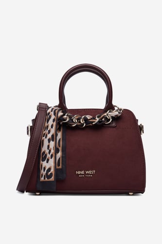 Kabelka NINE WEST CEO-HELLESA-LDA9464 Vínový
