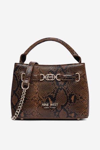 Torbica NINE WEST EO-CITY GRACE-LDA9420 SNAKE Rjava