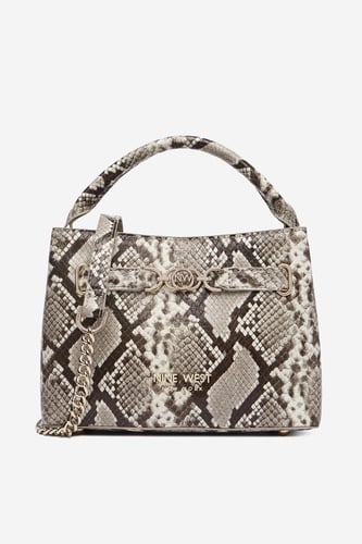 Torbica NINE WEST EO-CITY GRACE-LDA9420 SNAKE Siva