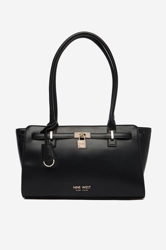 Torbica NINE WEST EO-GOLDEN FRAME-LDA9424 Črna