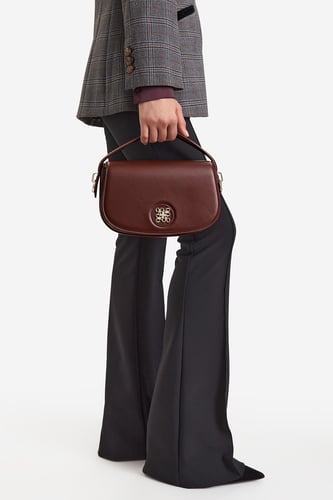 Kabelka NINE WEST CEO-VELVET LANE-LDA9340 Tmavě hnědá
