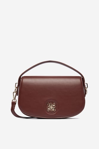 Kabelka NINE WEST CEO-VELVET LANE-LDA9340 Tmavě hnědá