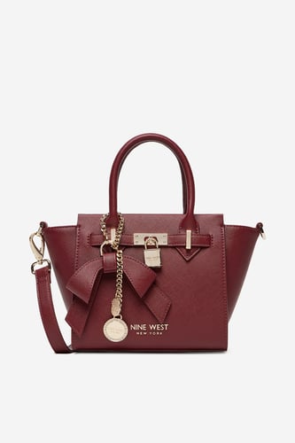 Torbica NINE WEST CEO-CHELSEA-CHARM-I-LX10187 Bordo rdeča