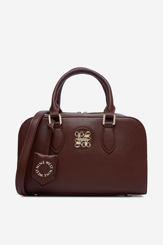 Torbica NINE WEST CEO- SATIN BLOOM-LDA9374 Rjava