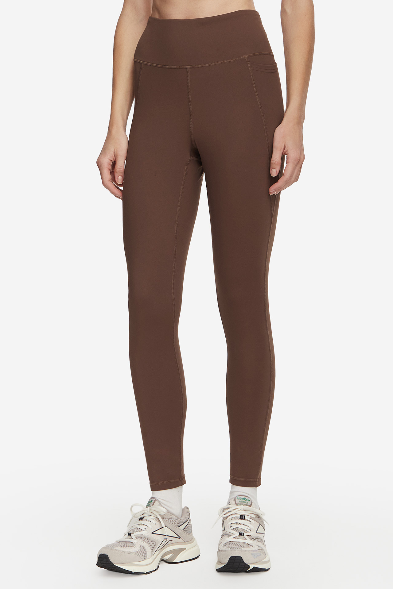 Legginsy REEBOK RK25975CCW-100091 Brązowy