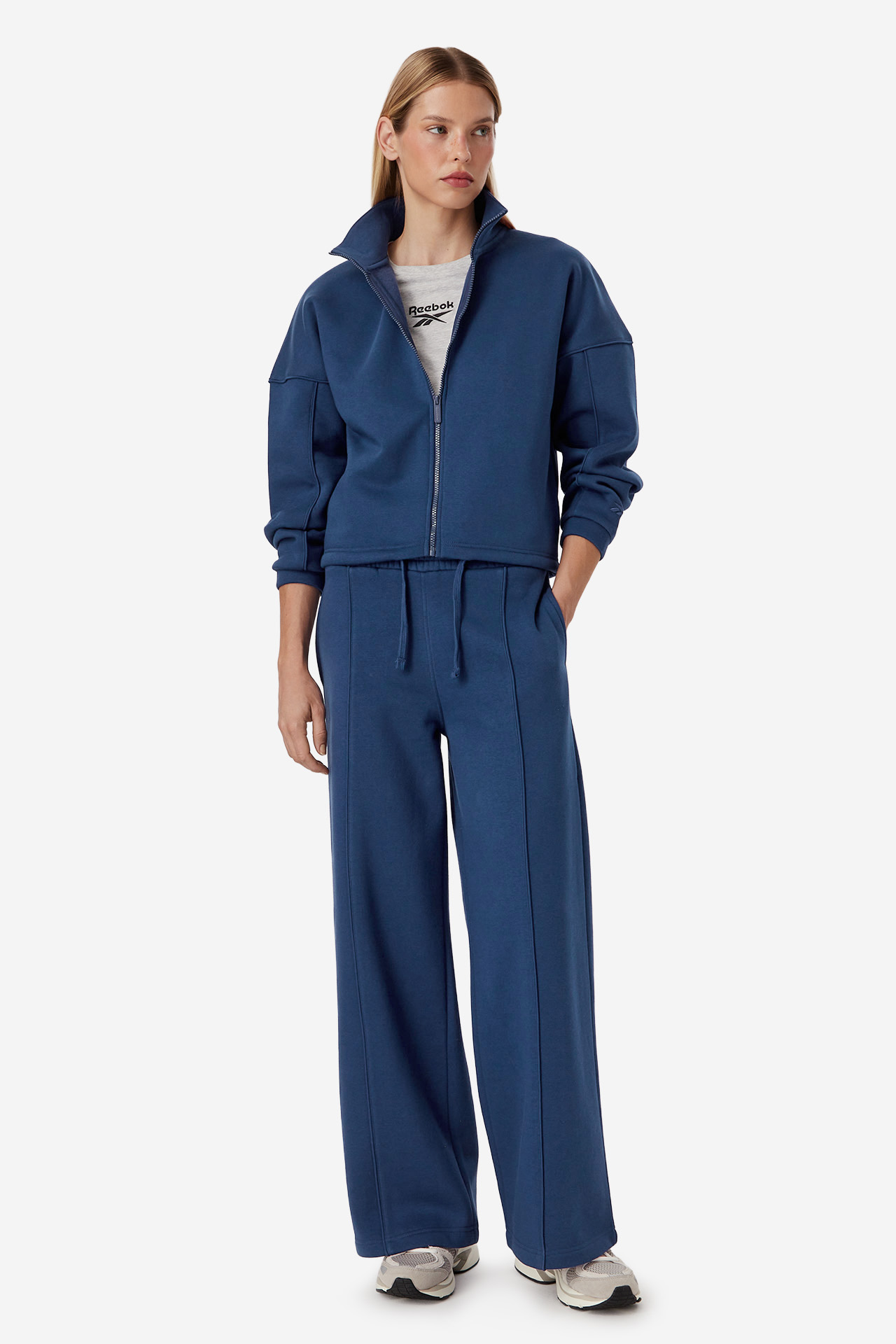 Spodnie REEBOK RK25980CCW-100327 Granatowy