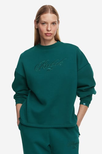 Jopa s kapuco Reebok RK25838CCW-100289 Zelena