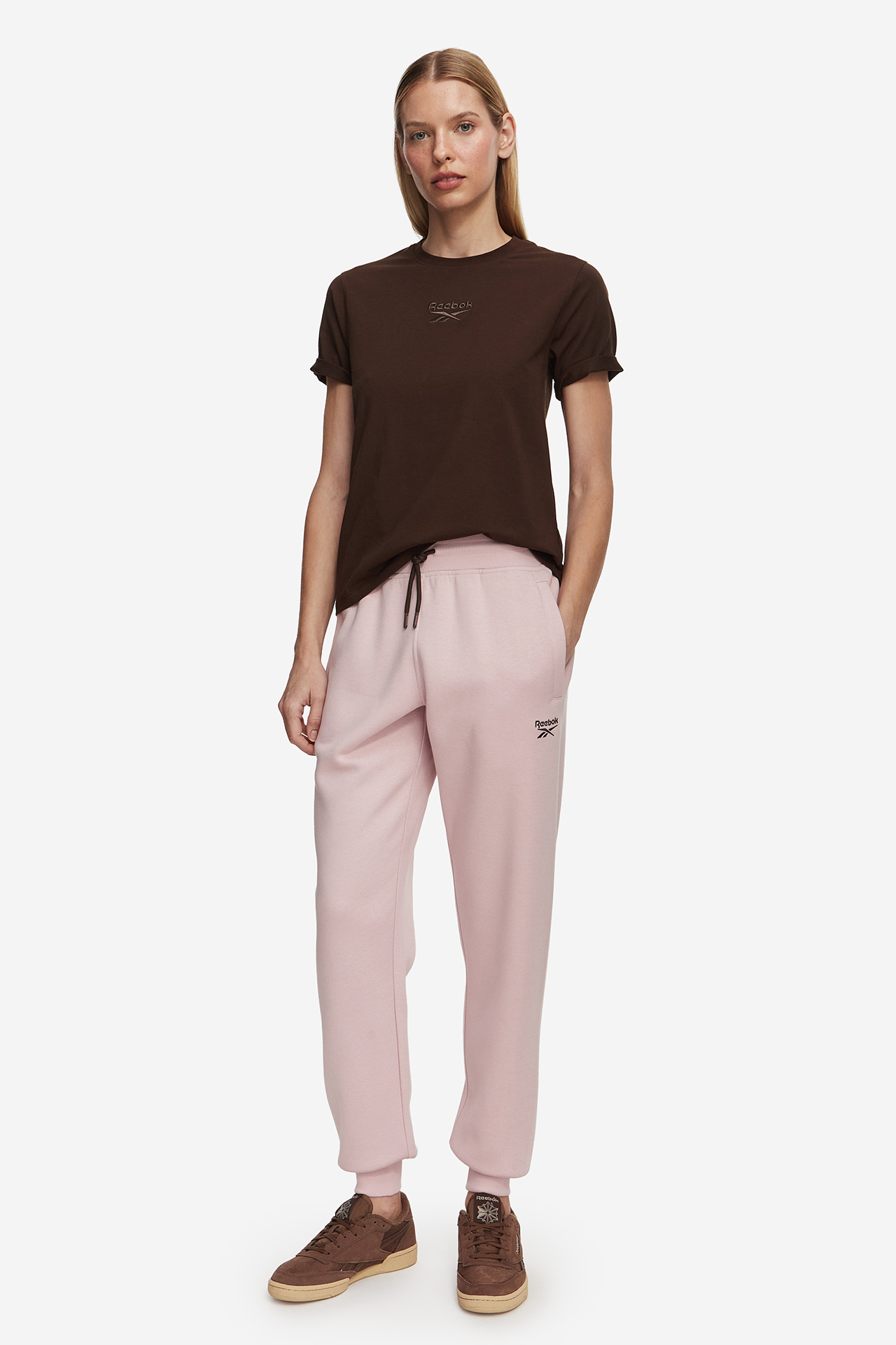 Spodnie REEBOK RK25835CCW-100113 Różowy jasny