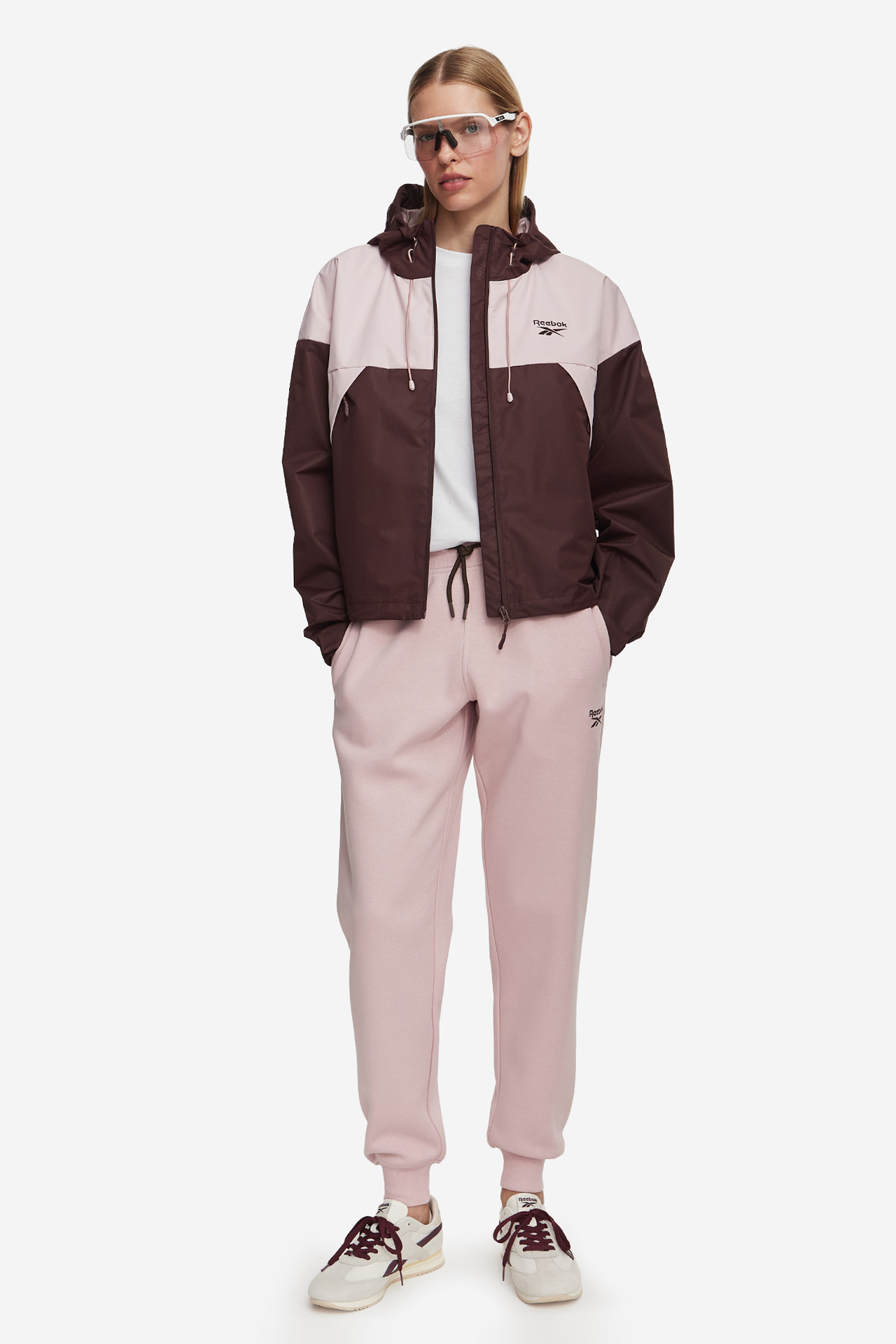 Kurtka REEBOK RCC00121-DARK-COCOA Brązowy ciemny