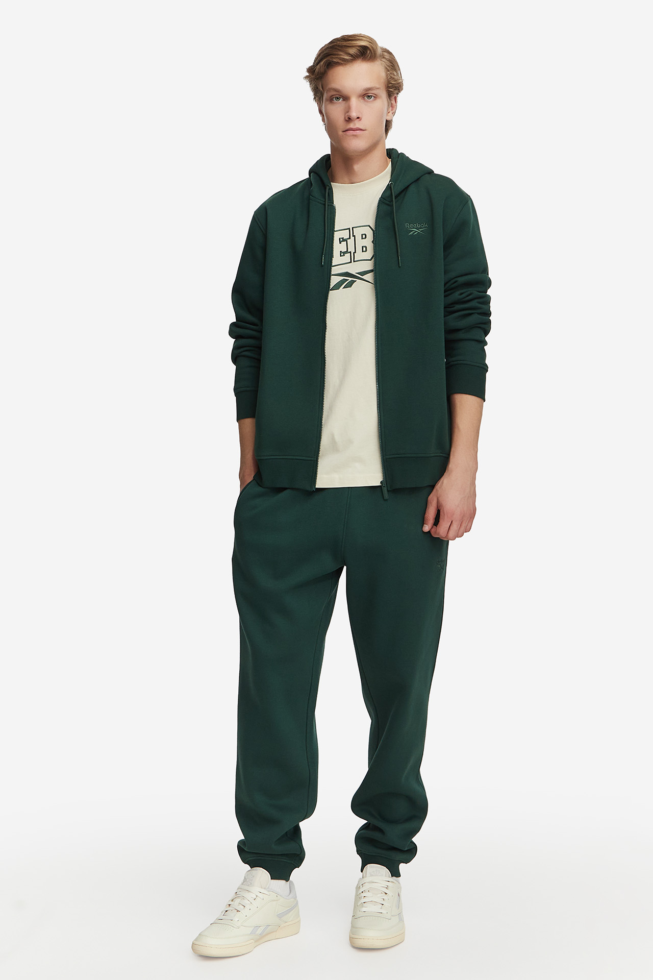 Bluza REEBOK RK25867CCM-100095 Zielony ciemny