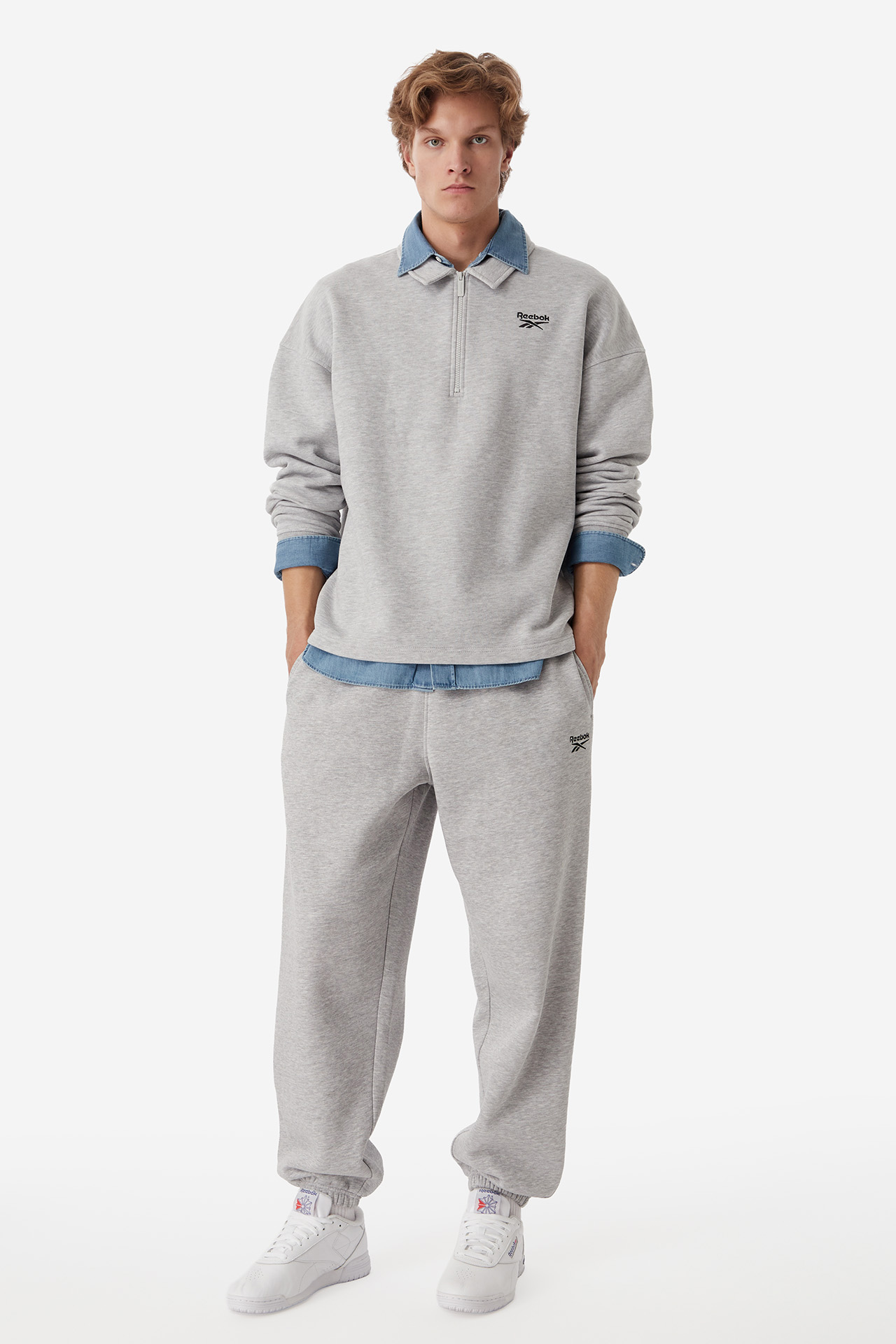 Bluza REEBOK RK25858CCM-100004 Szary