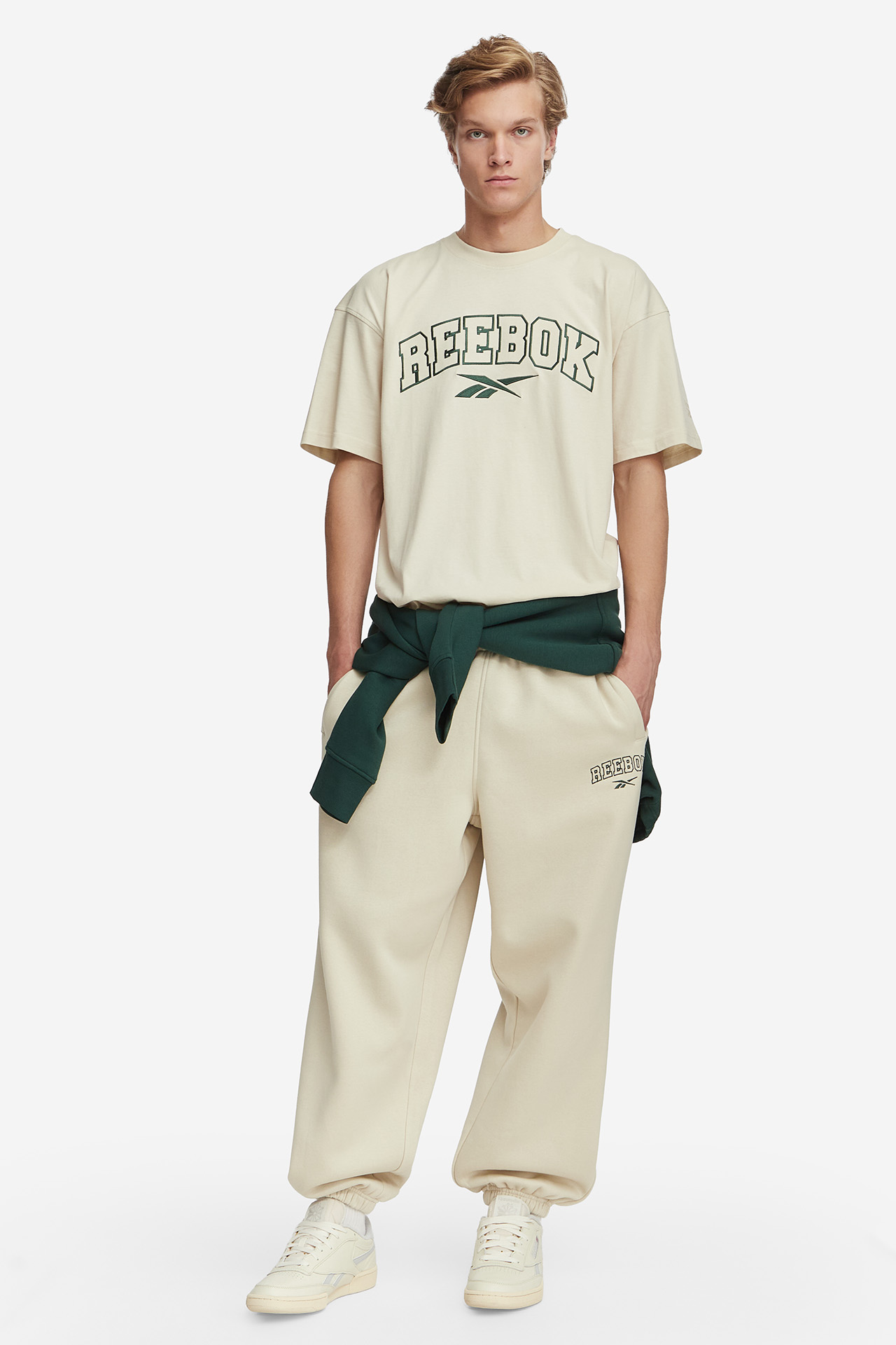 T-shirt REEBOK RK25854CCM-100248 Beżowy