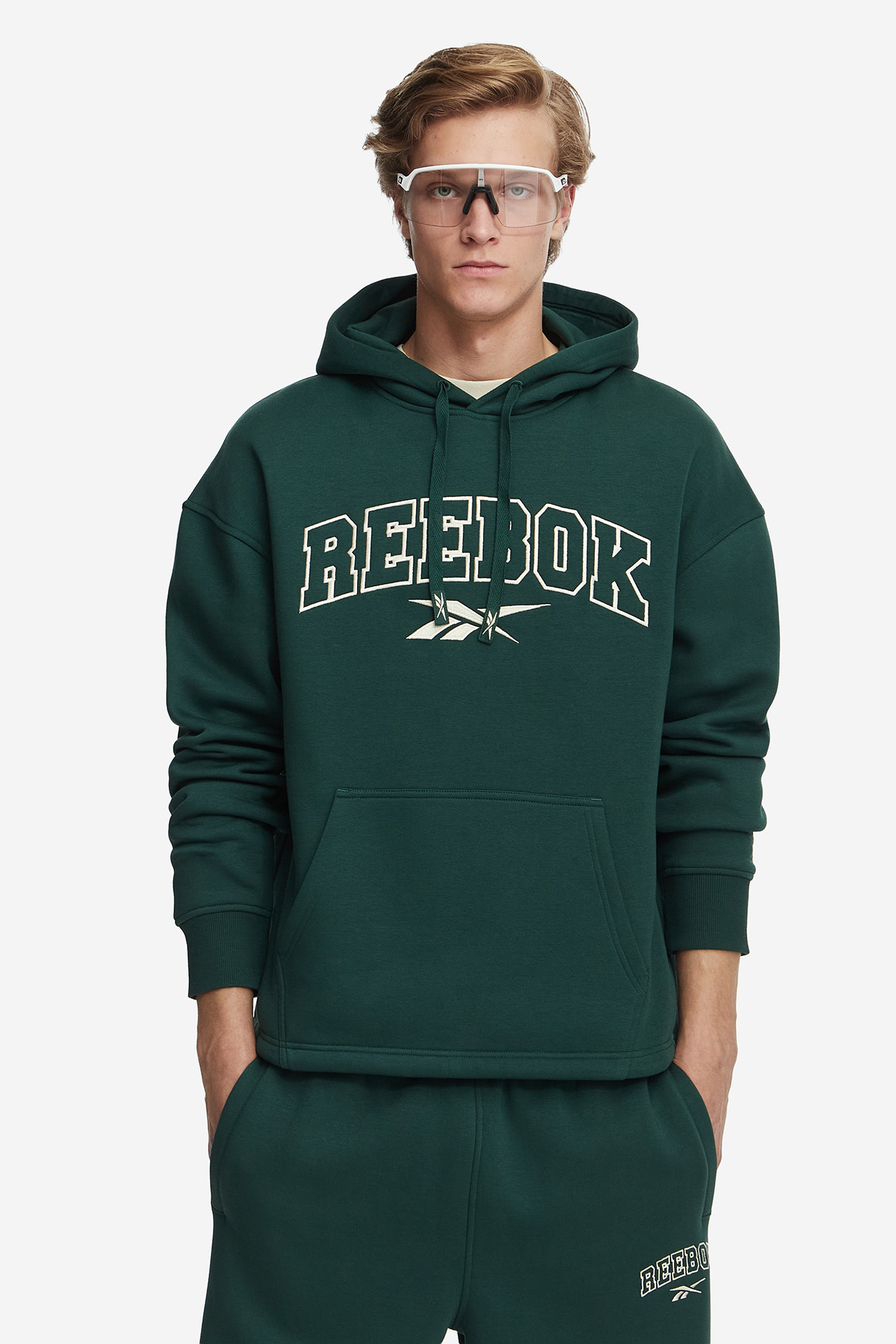 Bluza REEBOK RK25856CCM-100095 Zielony ciemny