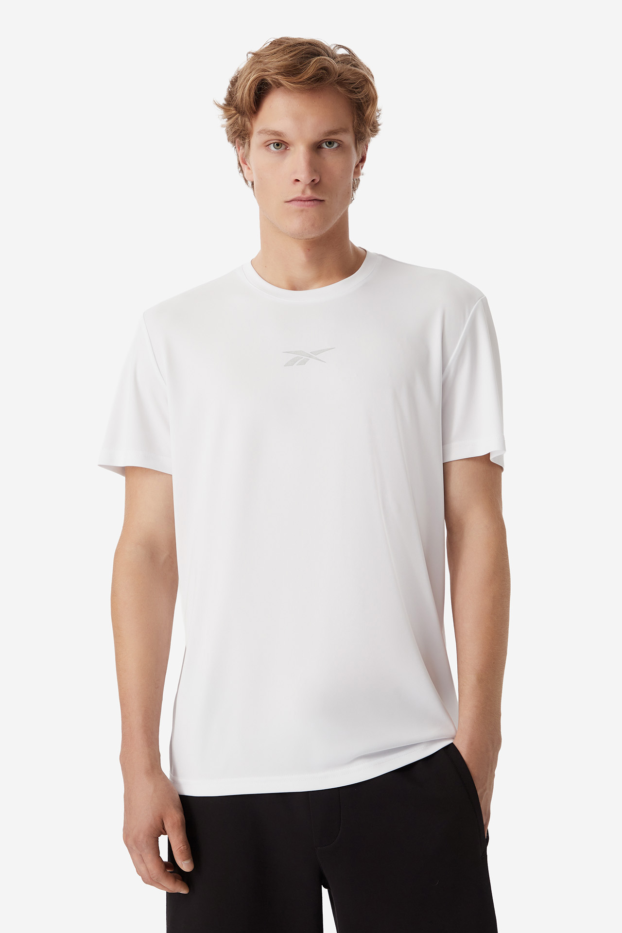 T-shirt REEBOK RK25396CCM-100017 Biały