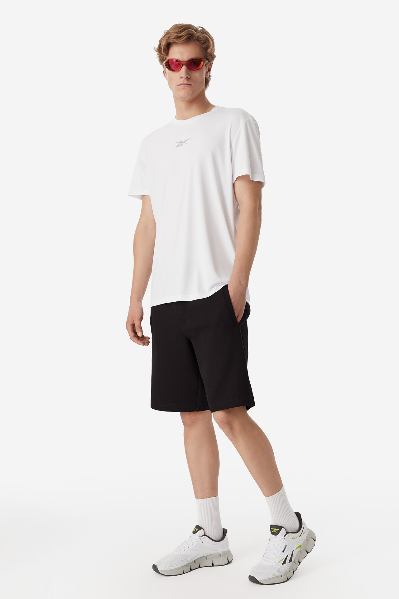 T-shirt REEBOK RK25396CCM-100017 Biały