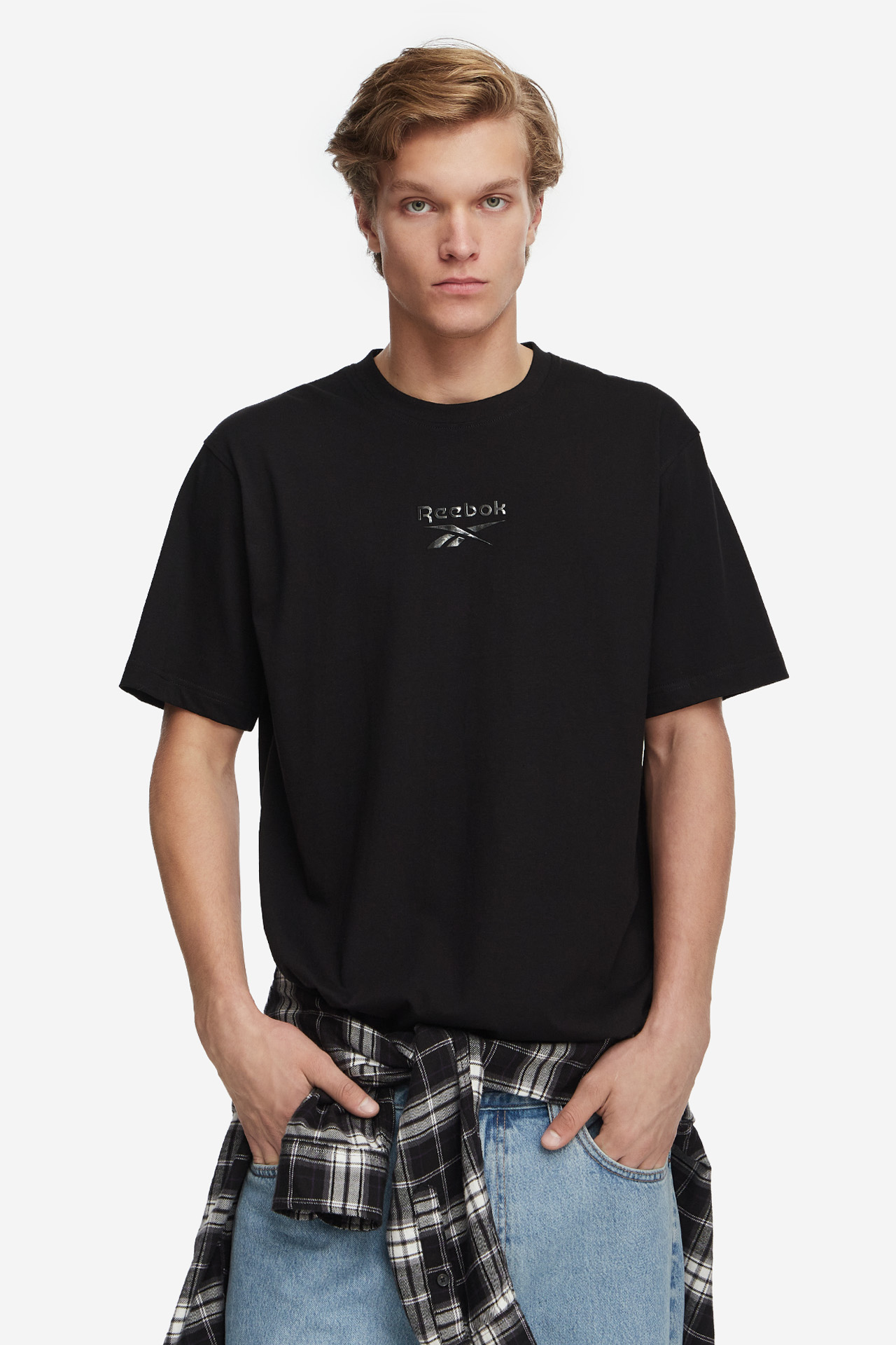 T-shirt REEBOK RK25872CCM-100003 Czarny