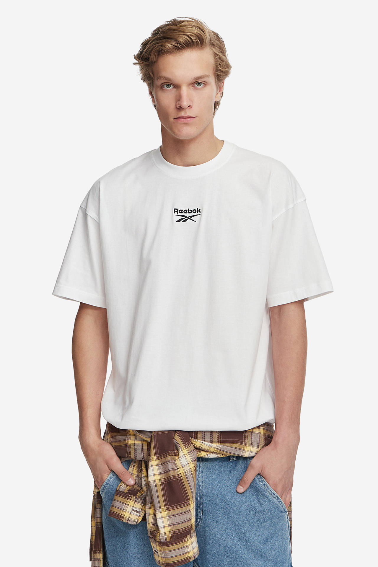 T-shirt REEBOK RK25874CCM-100017 Biały
