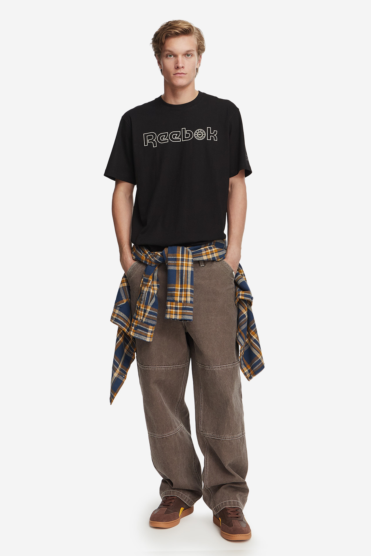T-shirt REEBOK RK25873CCM-100003 Czarny