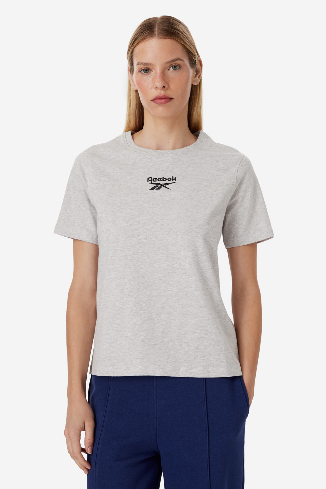 T-shirt REEBOK RK25831CCW-100067 Szary jasny