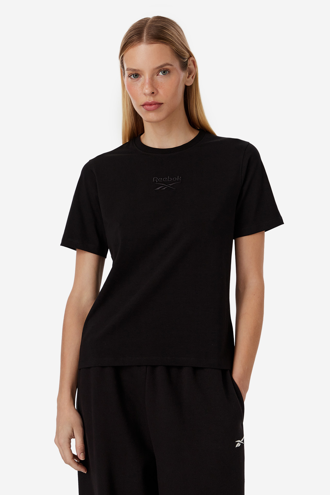 T-shirt REEBOK RK25831CCW-100003 Czarny