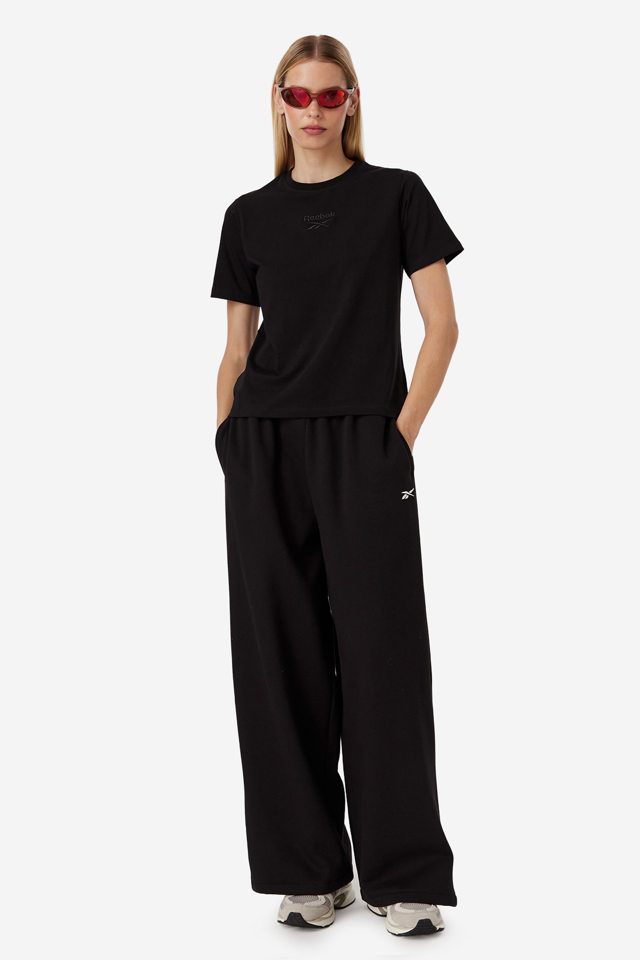 T-shirt REEBOK RK25831CCW-100003 Czarny