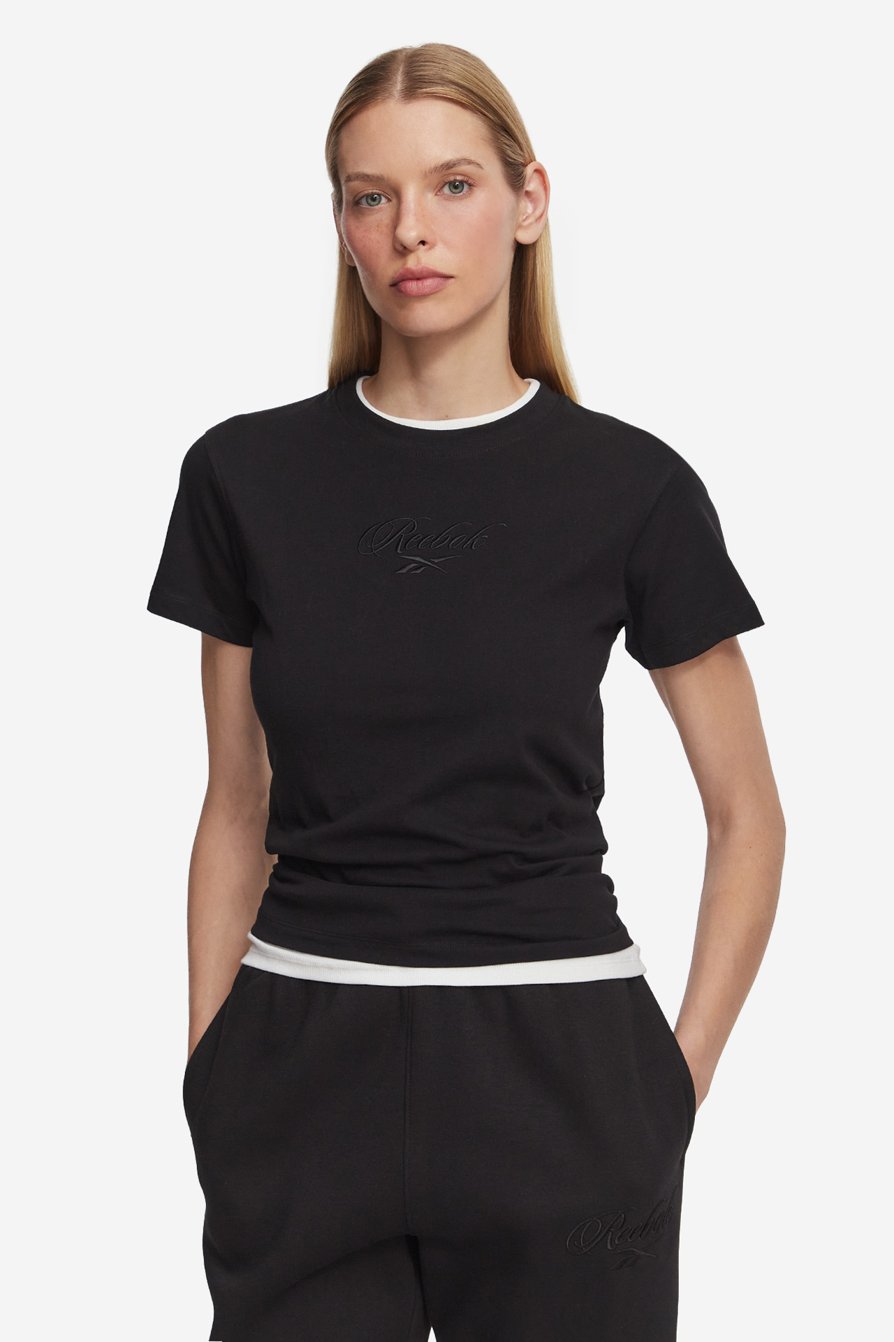 T-shirt REEBOK RK25837CCW-100003 Czarny