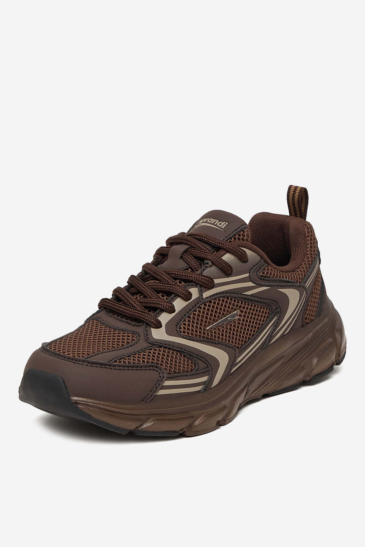 Sneakersy Tmavě hnědá