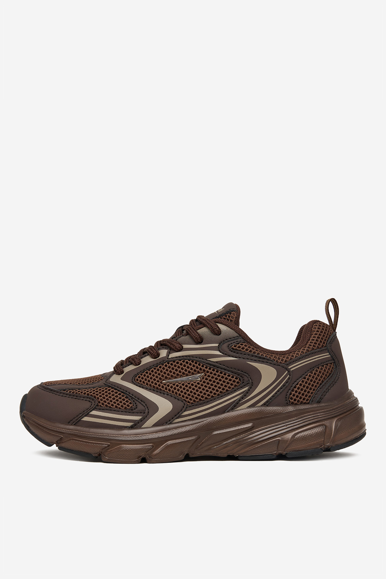 Sneakersy Tmavě hnědá