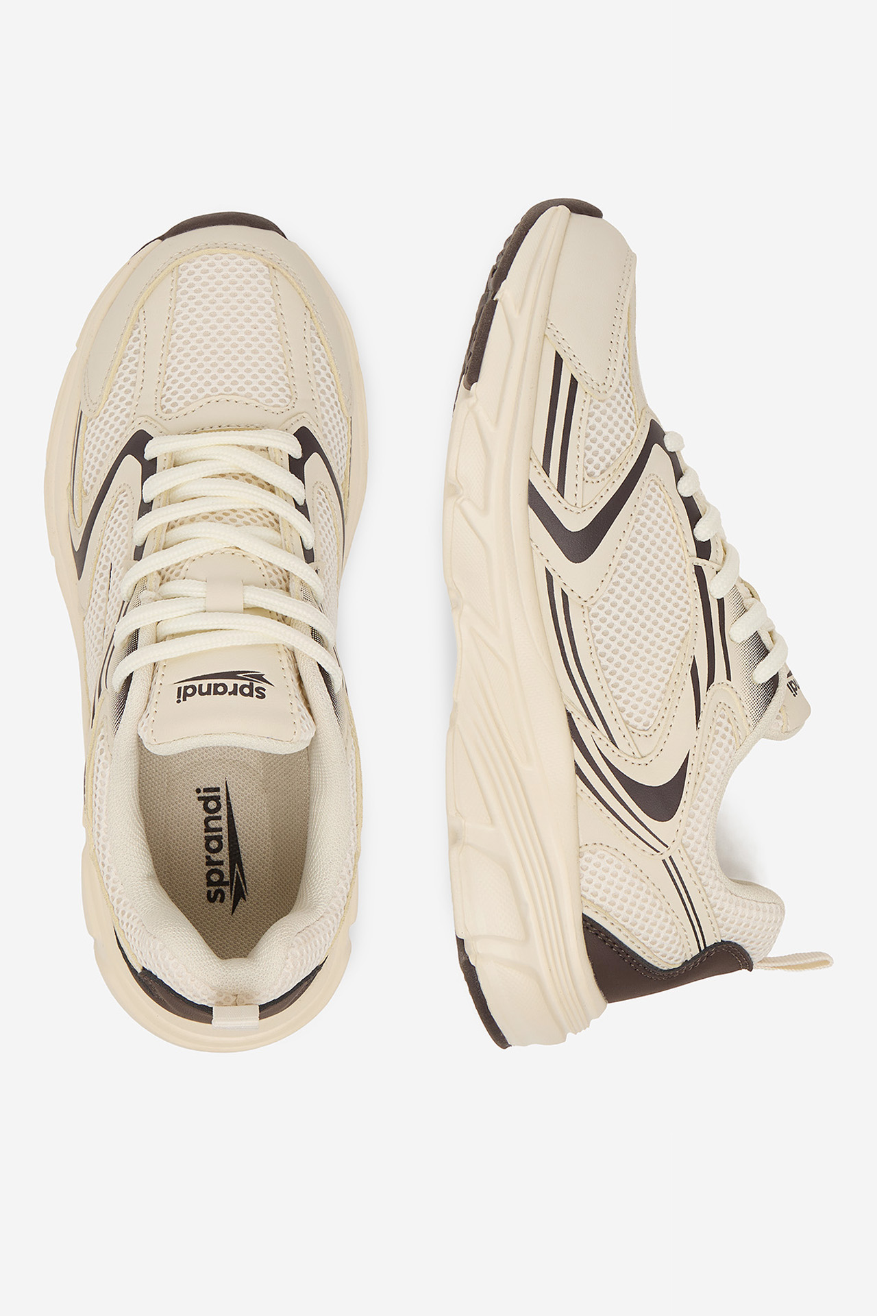 Sneakersy Světle béžová