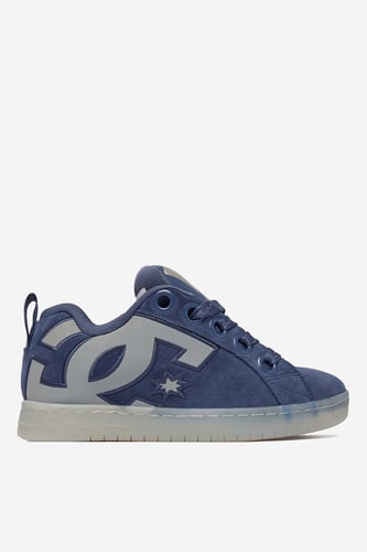 Rekreačná obuv DC Shoes EO-COURT GRAFFIK PUFF DC04304410 Blankytne modrá