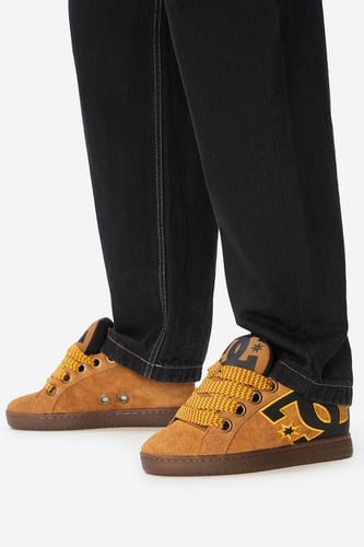 Rekreačná obuv DC Shoes EO-COURT GRAFFIK PUFF DC04304272 Hnedá
