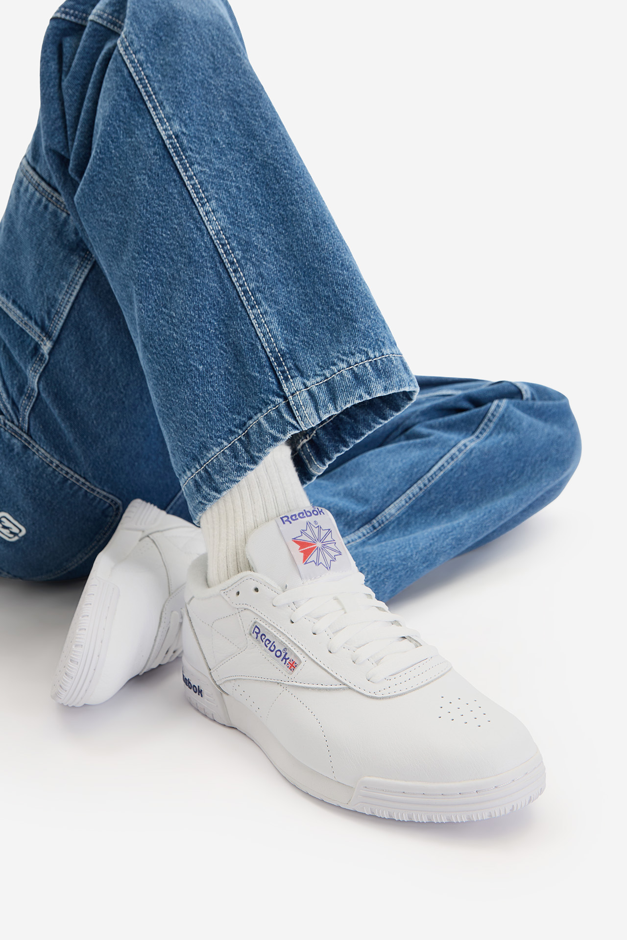 Sneakersy Bílá