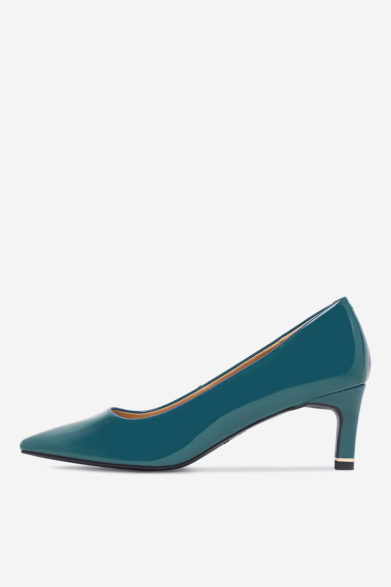 Pantofi cu toc Verde