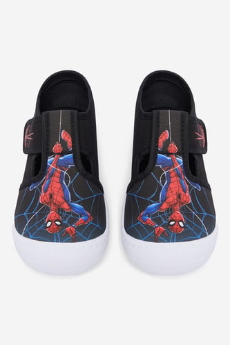 Bačkory Spiderman CEO-CM-AW26-309SPRMV Černá