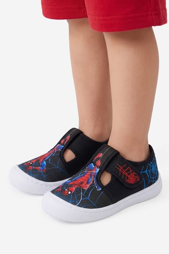 Bačkory Spiderman CEO-CM-AW26-309SPRMV Černá