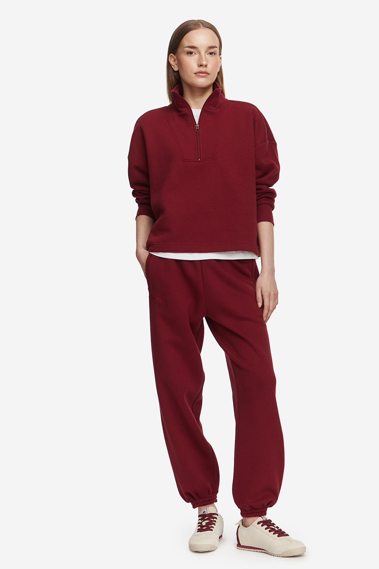 Bluza KAPPA 322M2BW-WP0 Bordowy