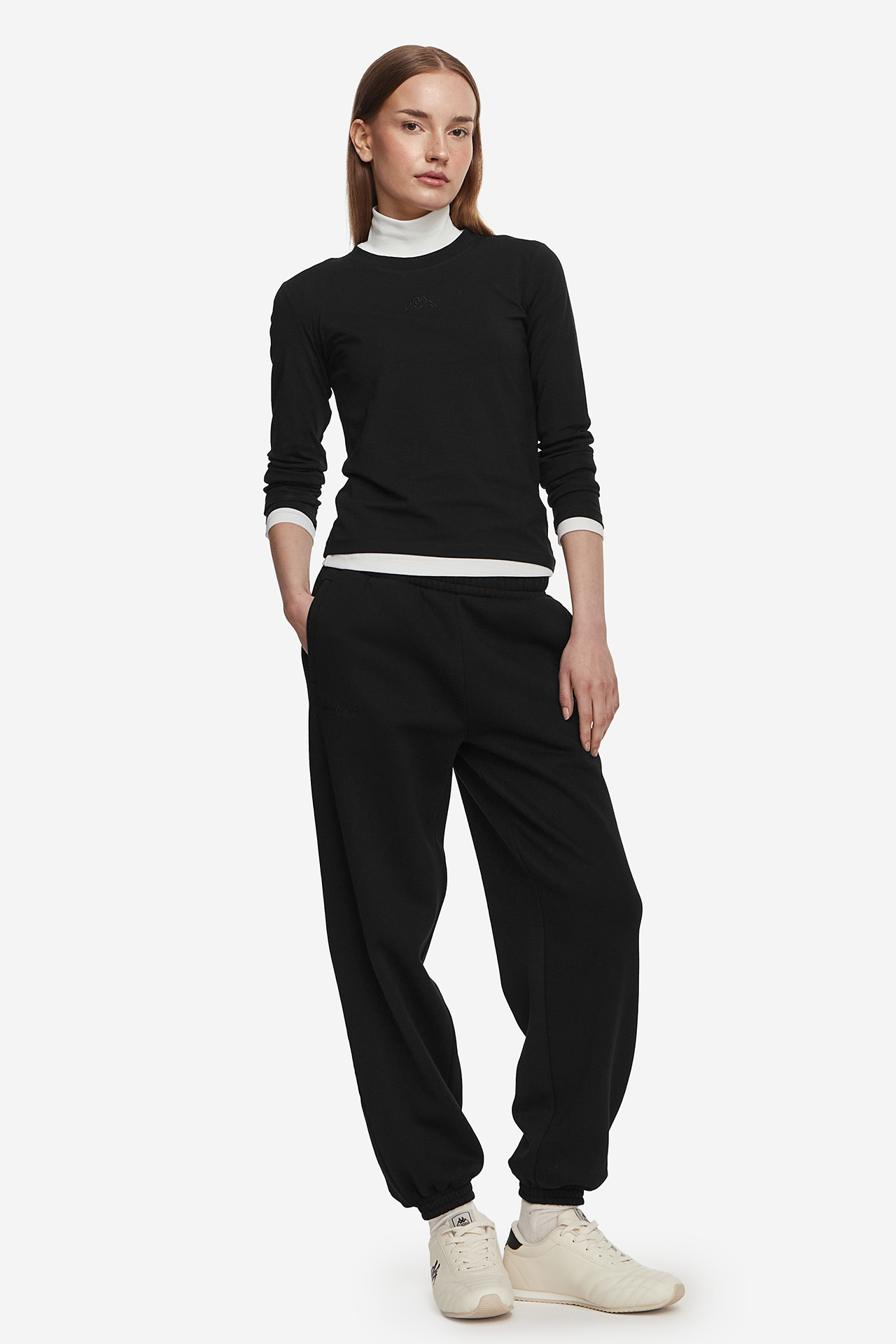 Long sleeve KAPPA 342D7QW-005 Czarny