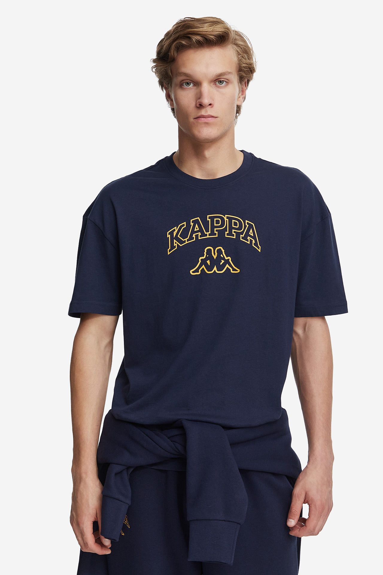 T-shirt KAPPA 322I4BW-XVN Niebieski