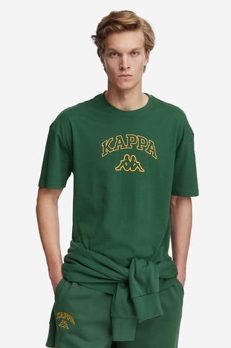 Majica Kappa 322I4BW-WQM Zelena