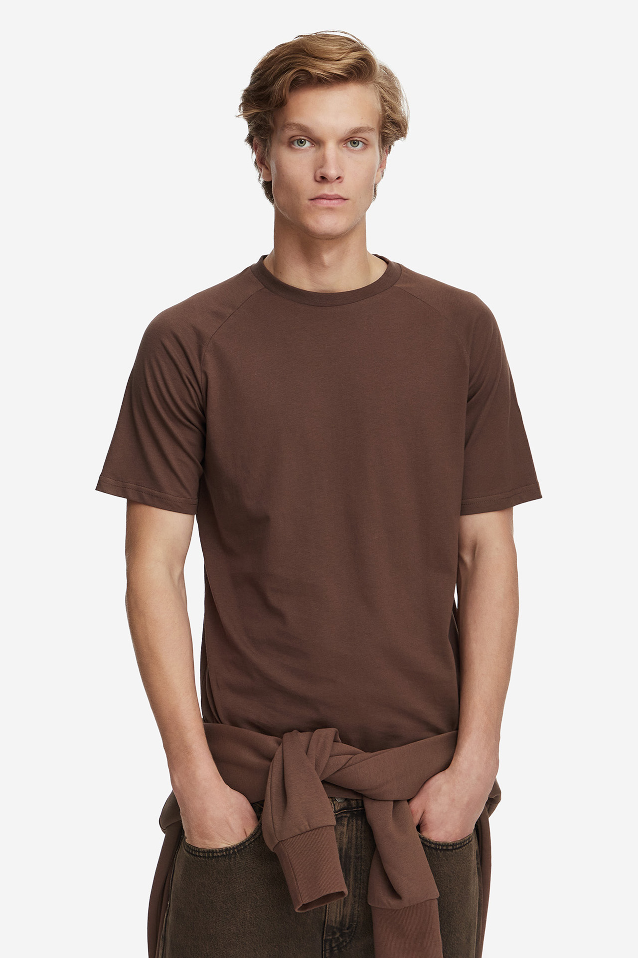 T-shirt KAPPA 382J54W-E14 Brązowy ciemny