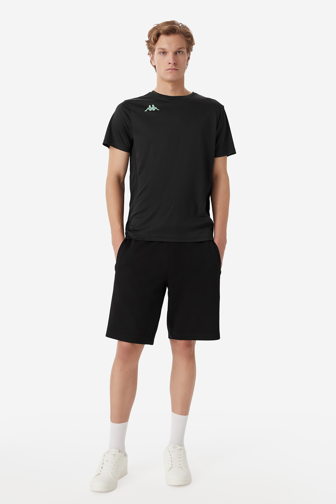 T-shirt KAPPA 332J1JW-005 Czarny