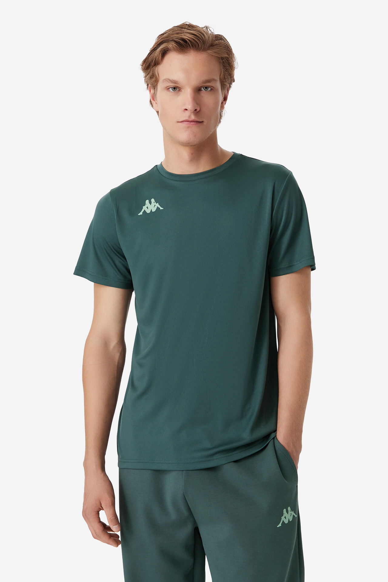 T-shirt KAPPA 332J1IW-WQ9 Zielony ciemny