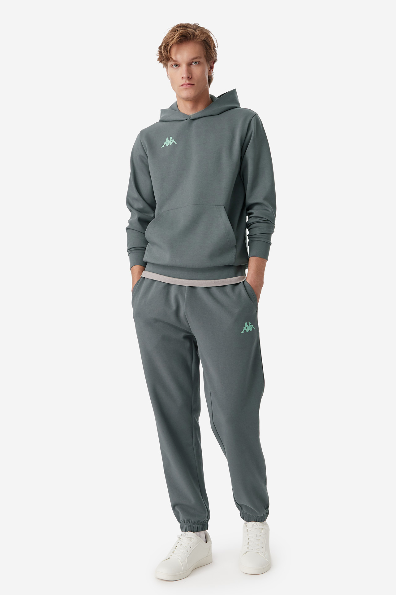 Bluza KAPPA 332G7ZW-TC1 Szary