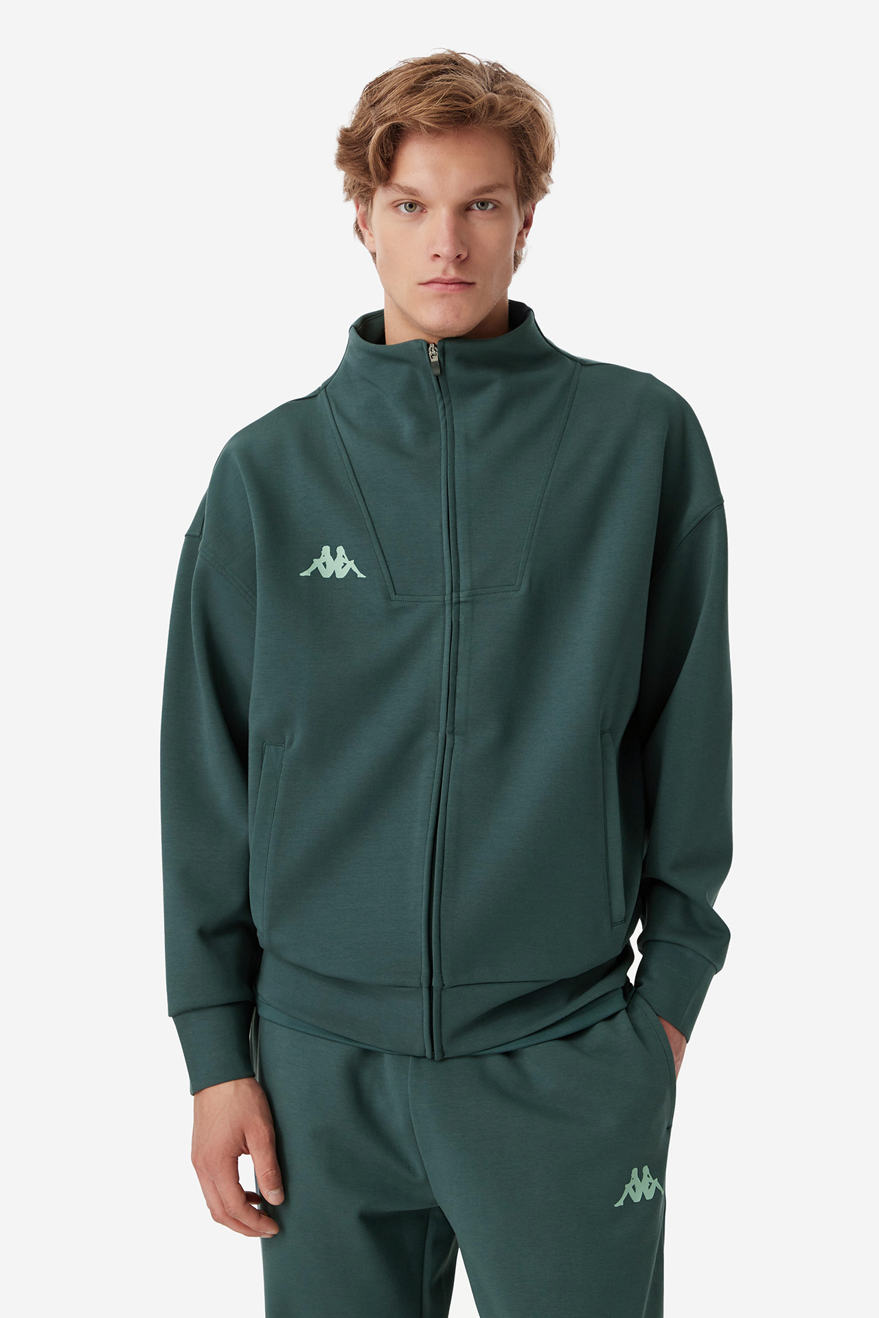 Bluza KAPPA 352E52W-WQ9 Zielony ciemny