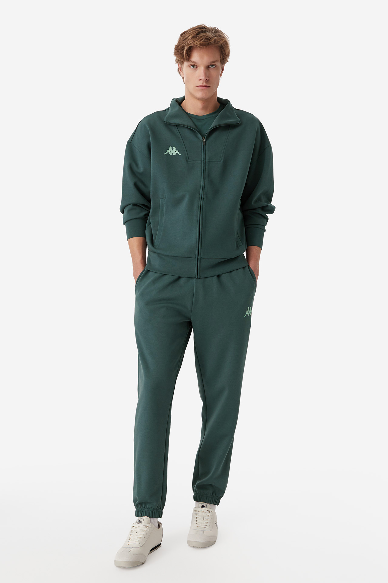 Bluza KAPPA 352E52W-WQ9 Zielony ciemny