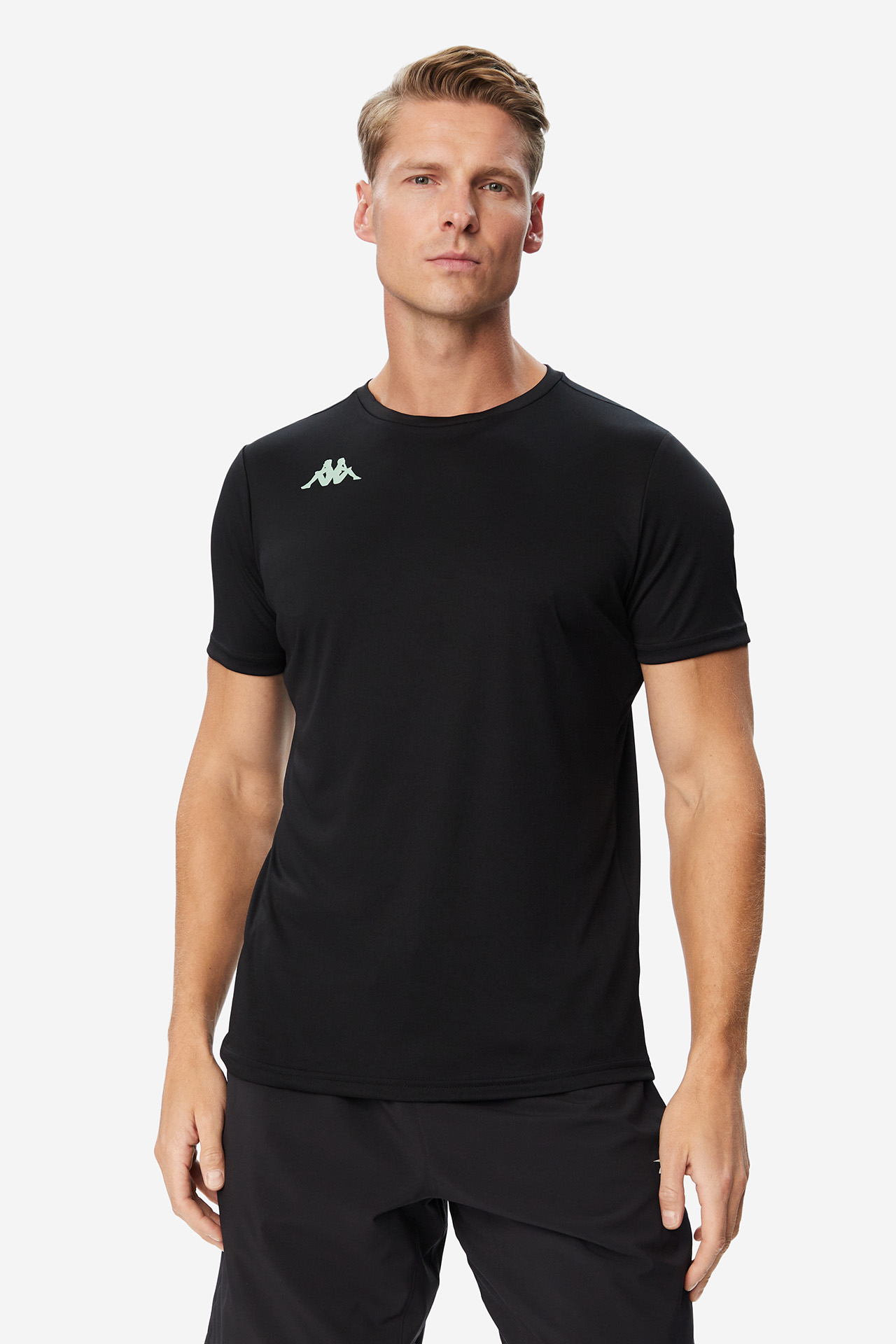 T-shirt KAPPA 332J1IW-005 Czarny